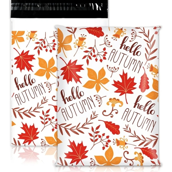 Polymailers 15 Autumn Leaf Large 10' x 13' - Picture 1 of 1